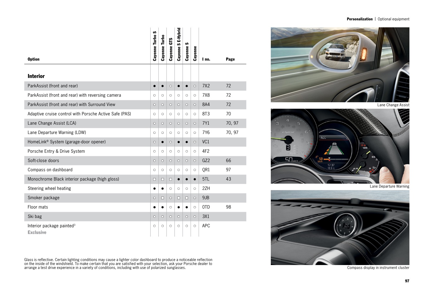 2016 Porsche Cayenne Brochure Page 25